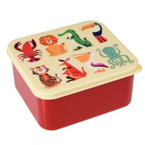 Fiambrera para Niños, Tupper para el Almuerzo Infantil, caja con dos  compartimentos Y Juego de Cubiertos Apto para Microondas. Fiambrera Infantil  libre de BPA (ROSA) : : Oficina y papelería