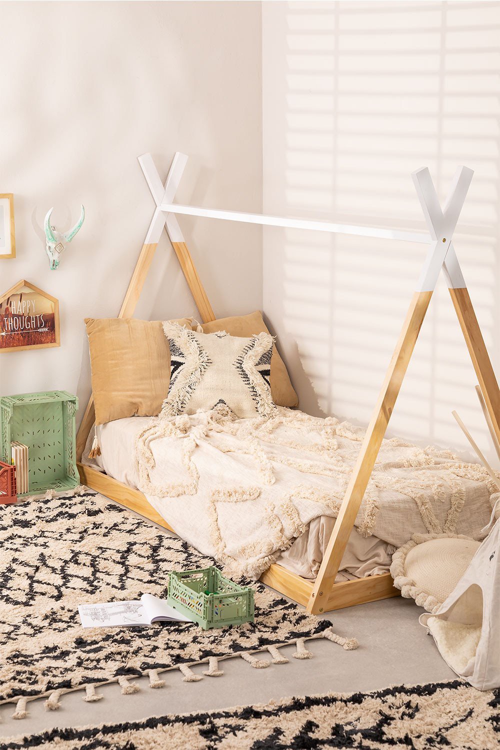 Elige el cojín protector cama Montessori que necesitas