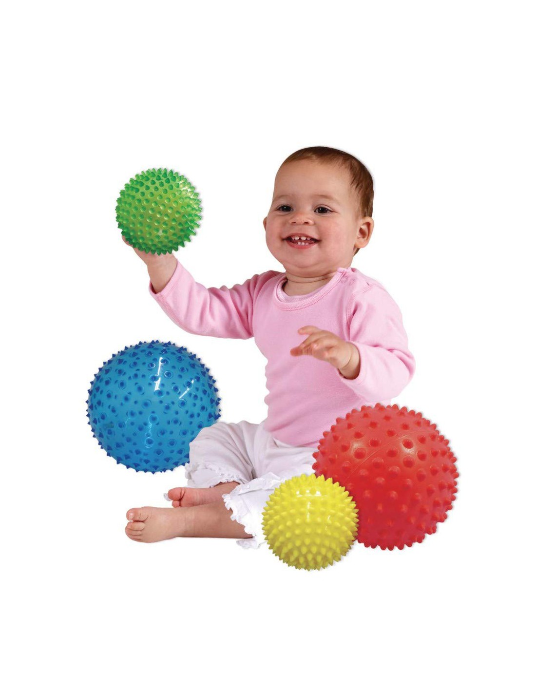 Juguetes para bebés de 0 a 6 meses, sonajeros para bebés, pelota